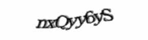 Security check image, please type the characters shown
